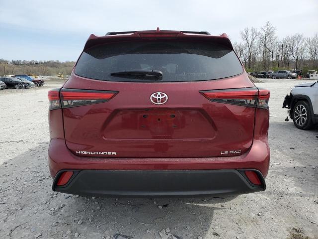  TOYOTA HIGHLANDER 2021 Burgundy