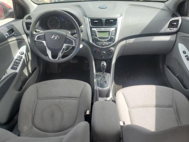  HYUNDAI ACCENT 2012 Czerwony