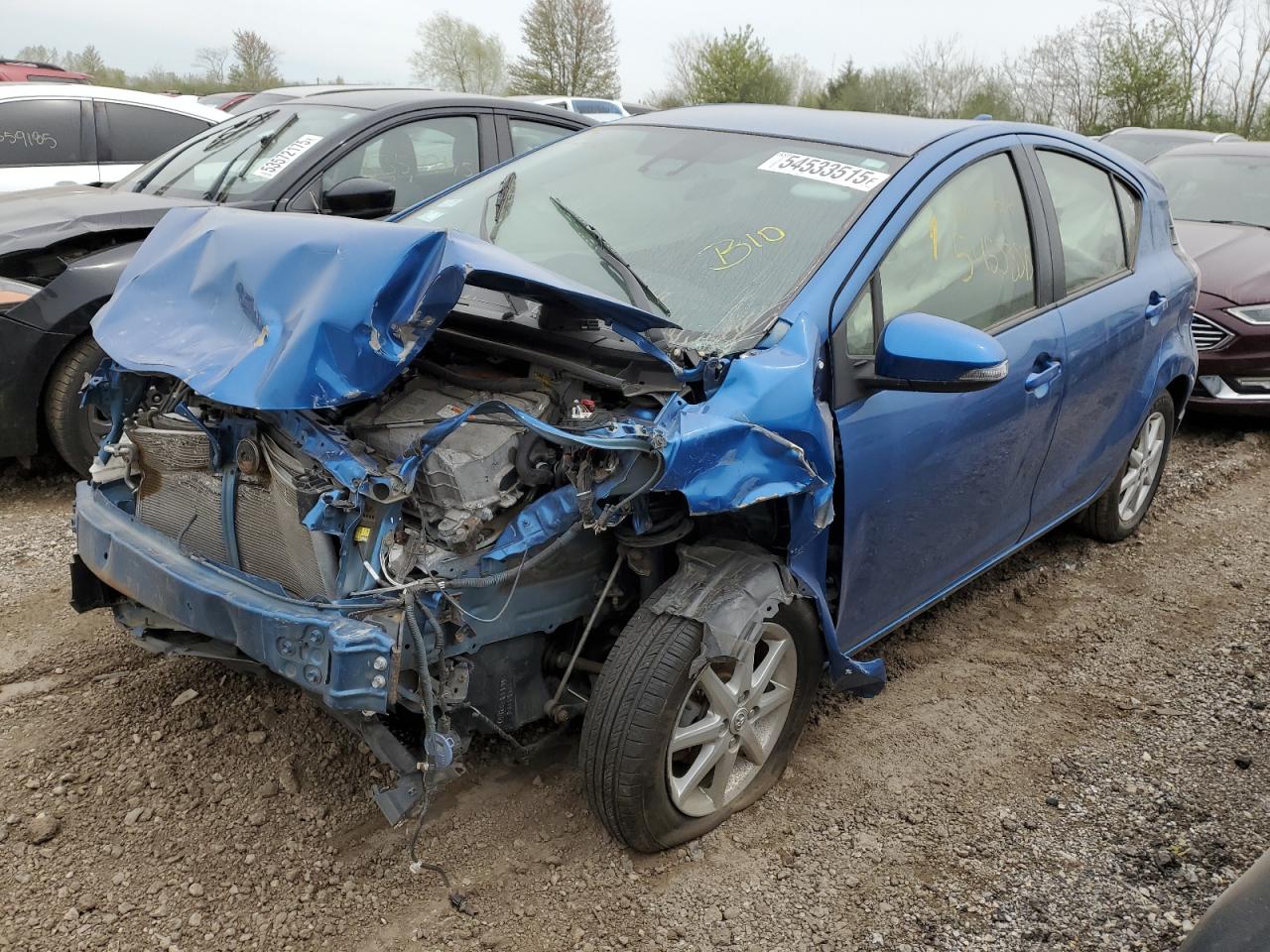JTDKDTB36H1594136 TOYOTA PRIUS Photo 1