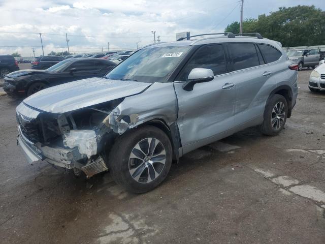 TOYOTA HIGHLANDER 2022 Серебристый
