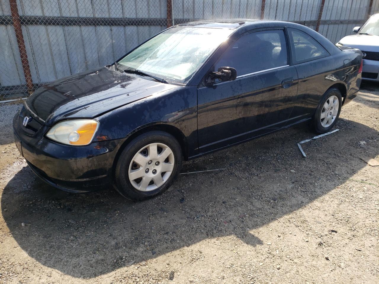 2002 Honda Civic Ex იყიდება Los Angeles-ში, CA - Minor Dent/Scratches