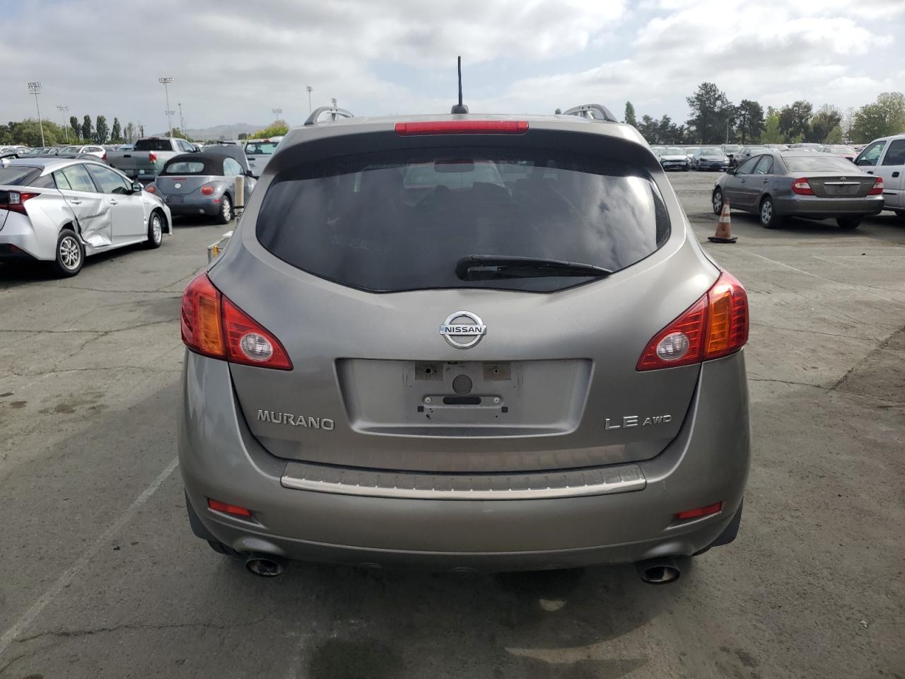 2009 Nissan Murano S VIN: JN8AZ18W09W160743 Lot: 54274025