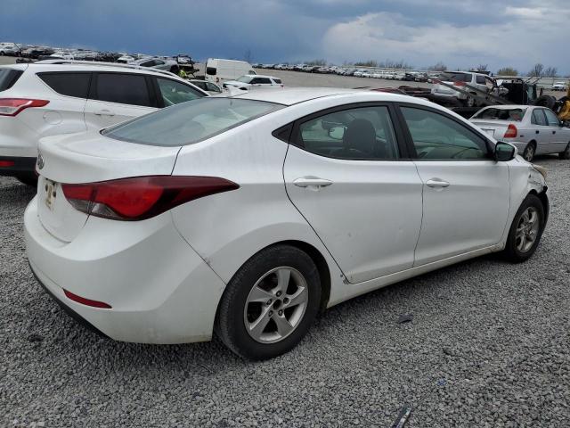  HYUNDAI ELANTRA 2015 Белый