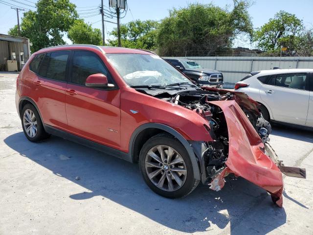  BMW X3 2017 Red