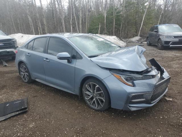  TOYOTA COROLLA 2022 Серый