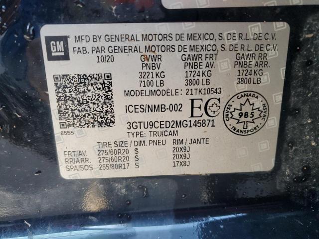 2021 GMC SIERRA K1500 ELEVATION