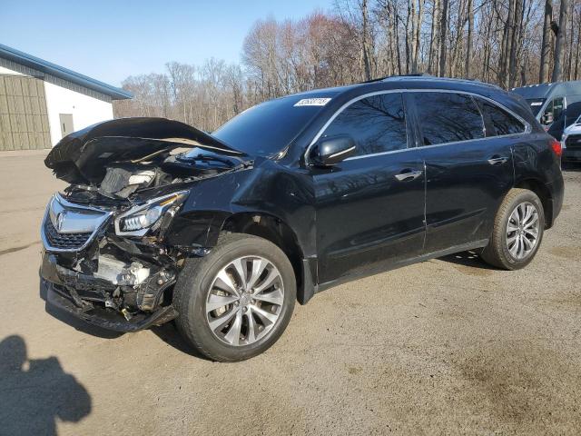  ACURA MDX 2016 Чорний