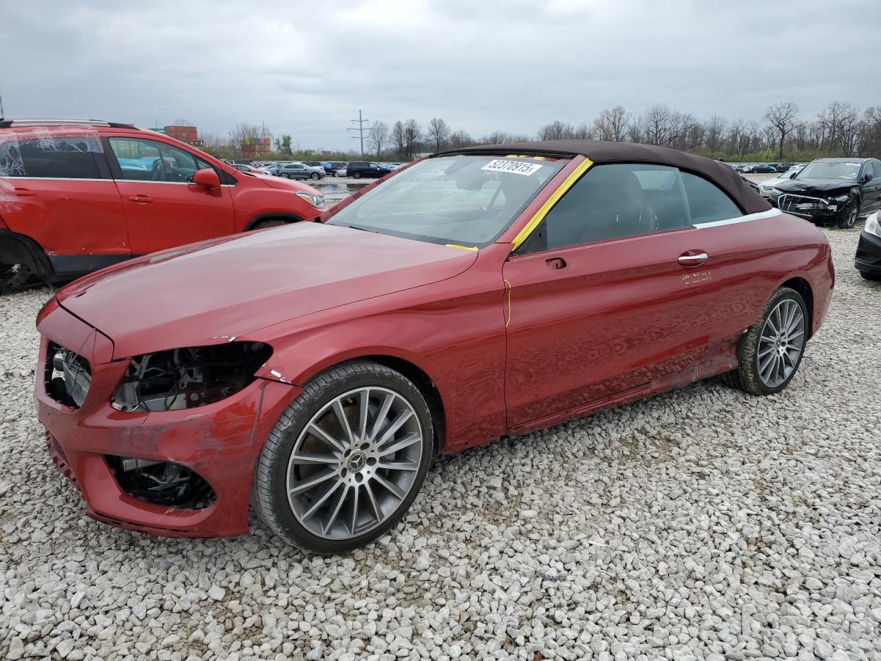2017 Mercedes-Benz C 300 4Matic за продажба в Columbus, OH - Front End