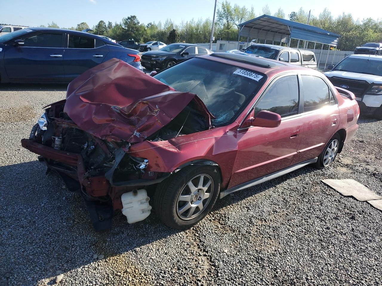 2002 Honda Accord Se للبيع في Memphis، TN - Front End