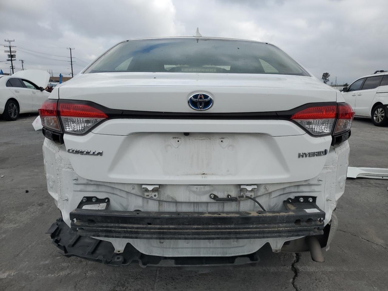 2020 Toyota Corolla Le VIN: JTDEBRBE5LJ027240 Lot: 53706785