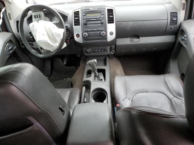  NISSAN FRONTIER 2012 Червоний