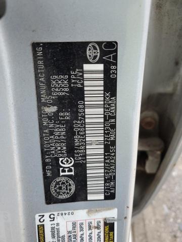 2006 TOYOTA COROLLA CE