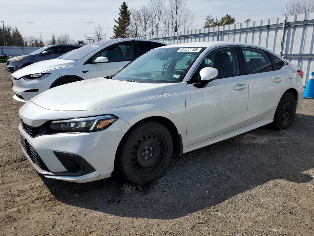 2022 Honda Civic Lx en Venta en Bowmanville, ON - Front End