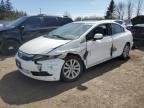 2012 HONDA CIVIC LX for sale at Copart ON - TORONTO