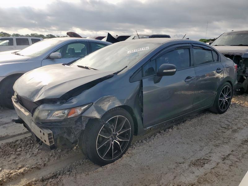  HONDA CIVIC 2012 Gray