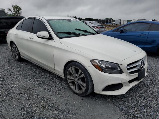 Sedans MERCEDES-BENZ C-CLASS 2015 Biały