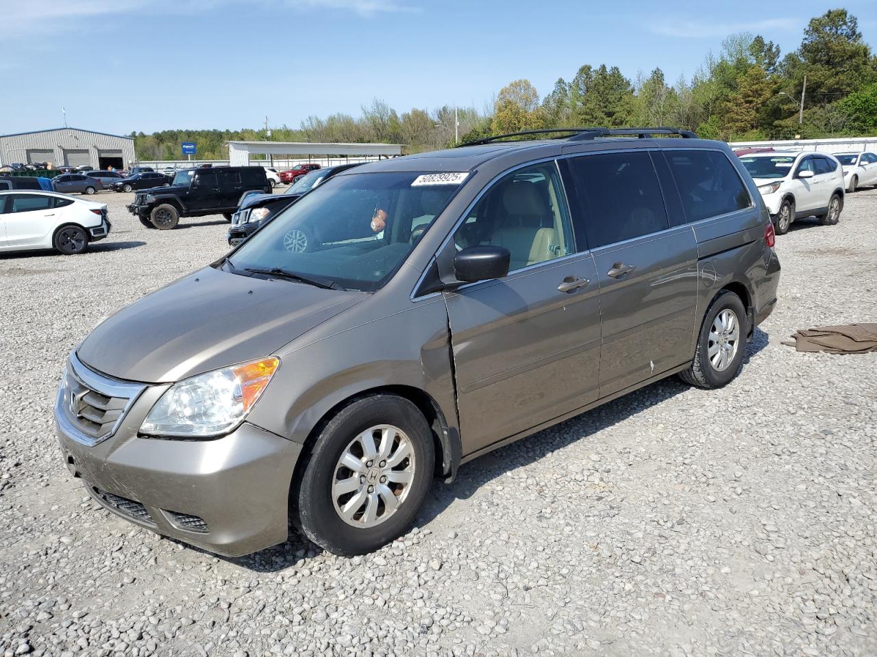 2010 Honda Odyssey Exl на продаже в Memphis, TN - Front End