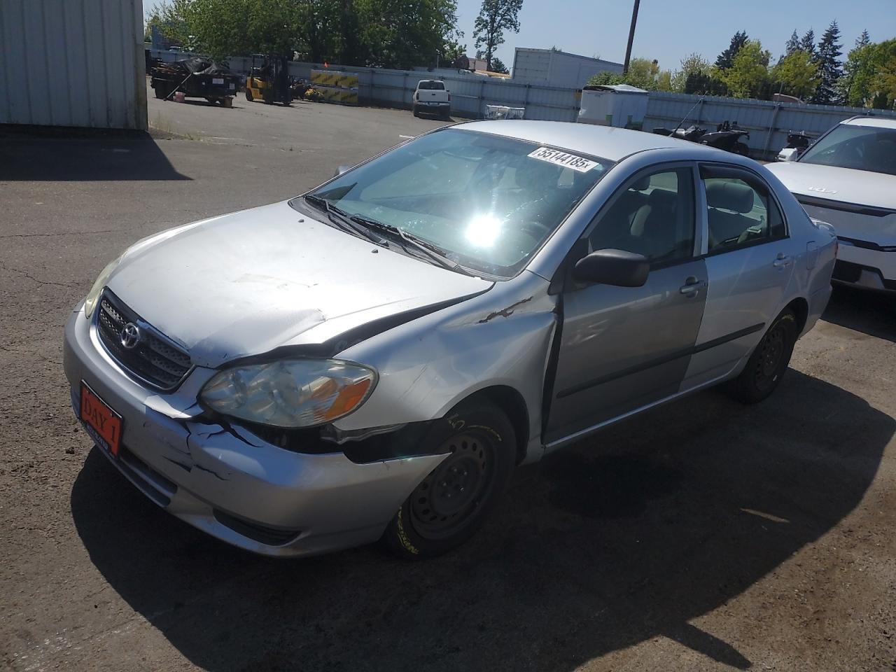 2007 Toyota Corolla Ce na sprzedaż w Woodburn, OR - Front End