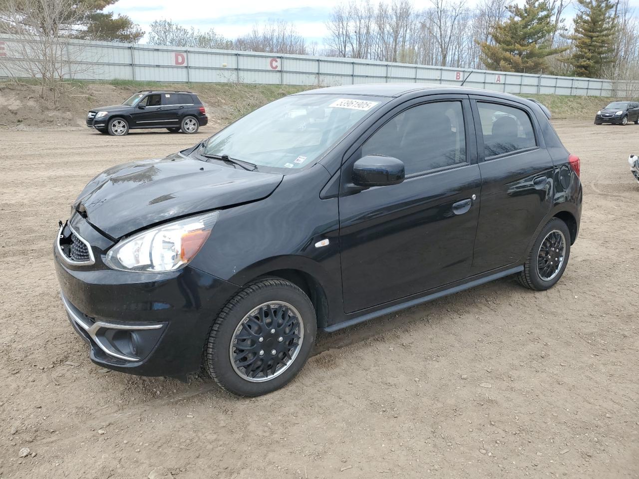 2018 Mitsubishi Mirage Es na sprzedaż w Davison, MI - Front End