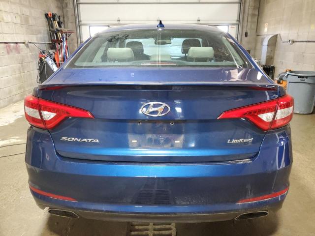  HYUNDAI SONATA 2015 Синий