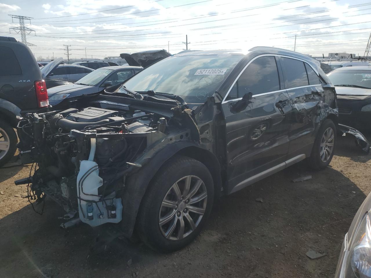 2019 Cadillac Xt4 Premium Luxury на продаже в Elgin, IL - All Over