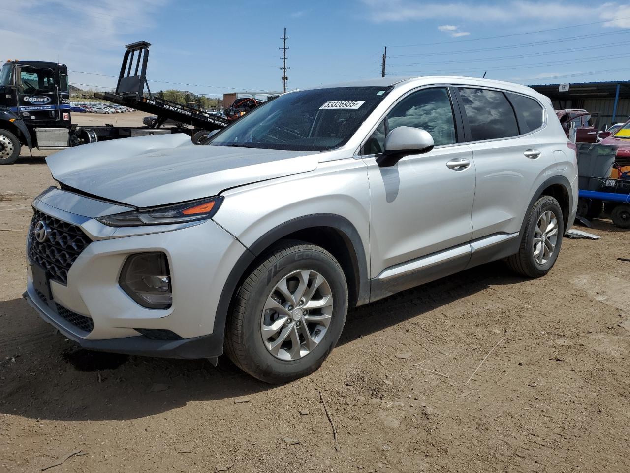 2019 Hyundai Santa Fe Se на продаже в Colorado Springs, CO - Front End