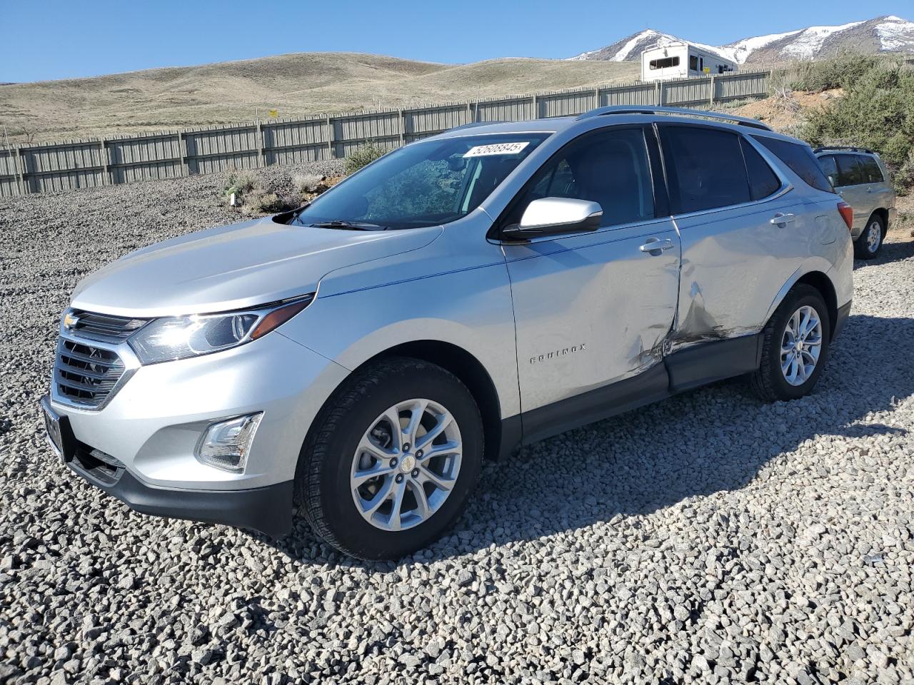 2018 Chevrolet Equinox Lt за продажба в Reno, NV - Side