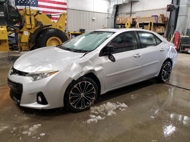  TOYOTA COROLLA 2015 Серебристый