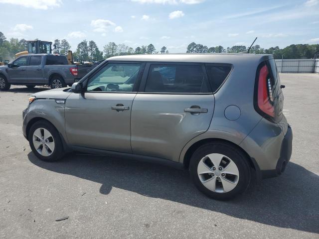  KIA SOUL 2016 Сріблястий