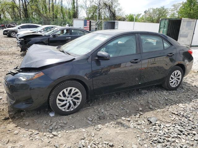  TOYOTA COROLLA 2018 Черный