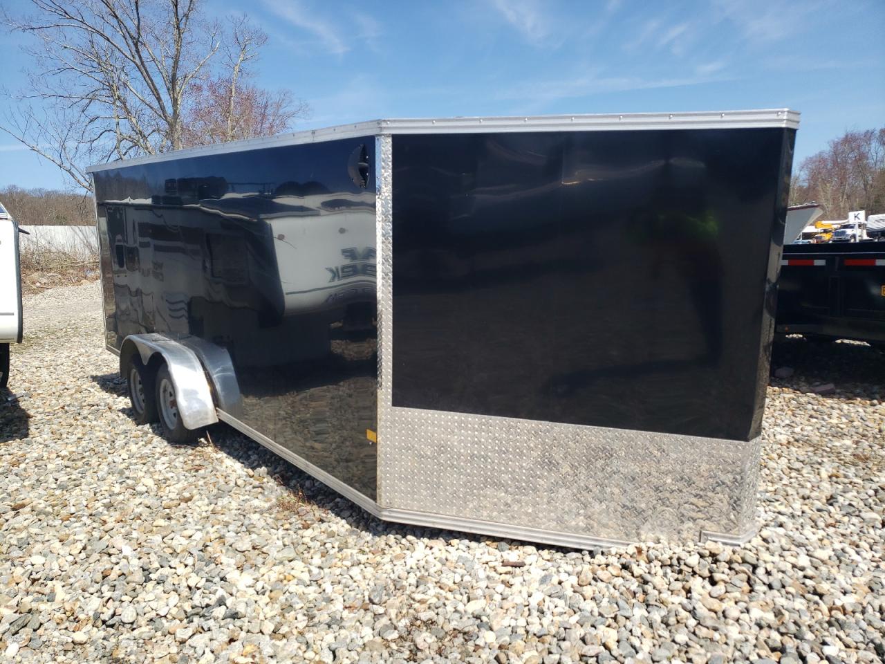 2023 Alcom Ezes 7X18 Enclosed Cargo Trailer en Venta en West Warren, MA - Front End