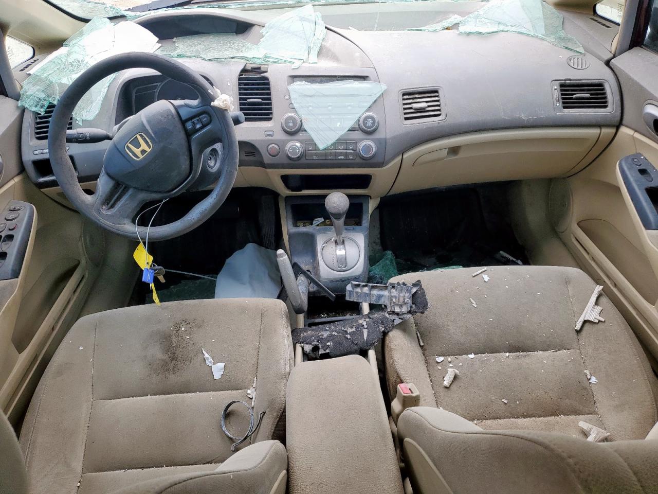 2007 Honda Civic Lx VIN: 1HGFA16587L109543 Lot: 63291865