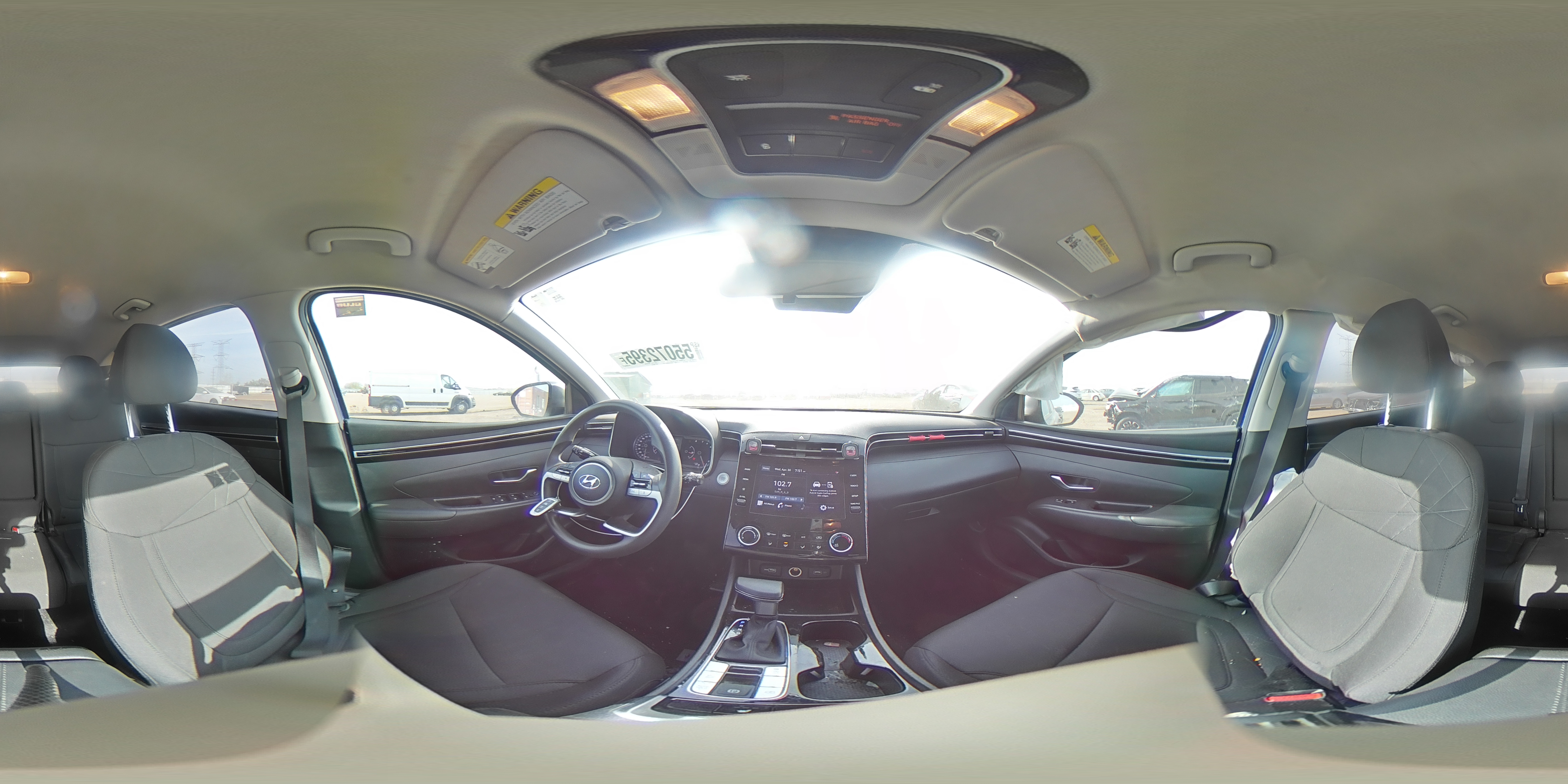 2022 Hyundai Tucson Sel VIN: 5NMJB3AE4NH085555 Lot: 55072395