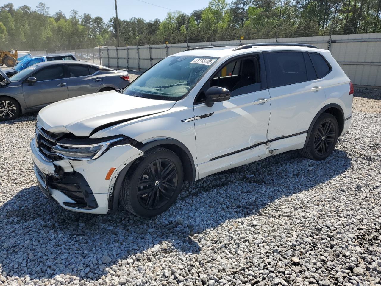 2022 Volkswagen Tiguan Se R-Line Black for Sale in Ellenwood, GA - Side