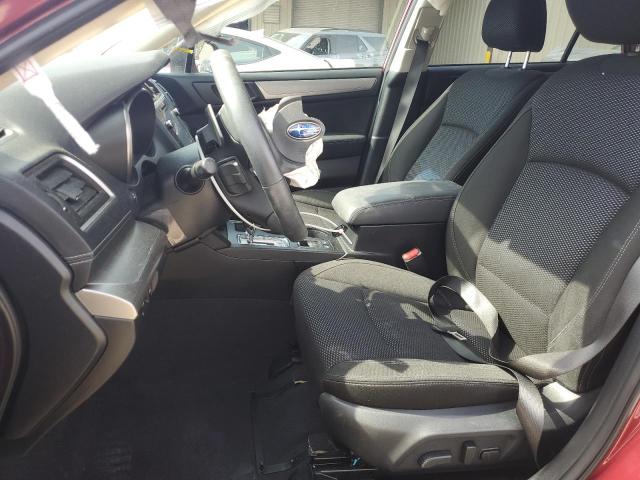  SUBARU OUTBACK 2018 Burgundy