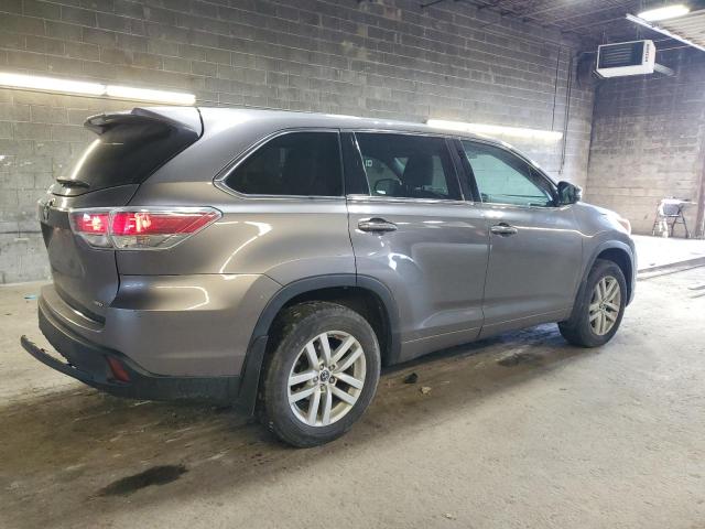  TOYOTA HIGHLANDER 2016 Gray