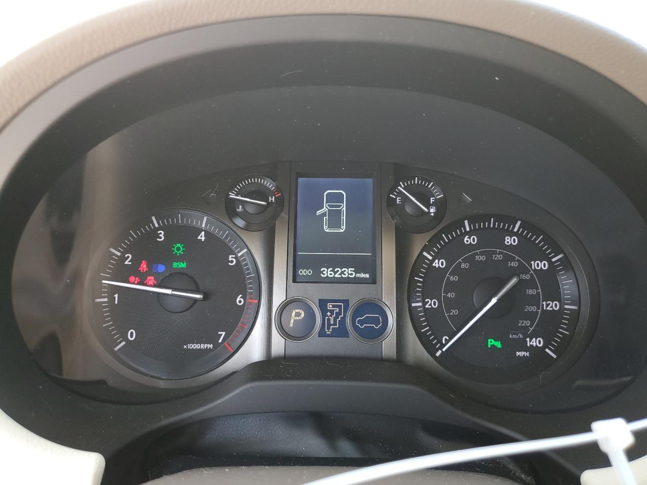 2019 Lexus Gx 460 VIN: JTJBM7FX6K5229201 Lot: 53390935