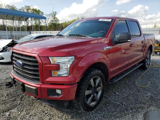  FORD F-150 2016 Красный