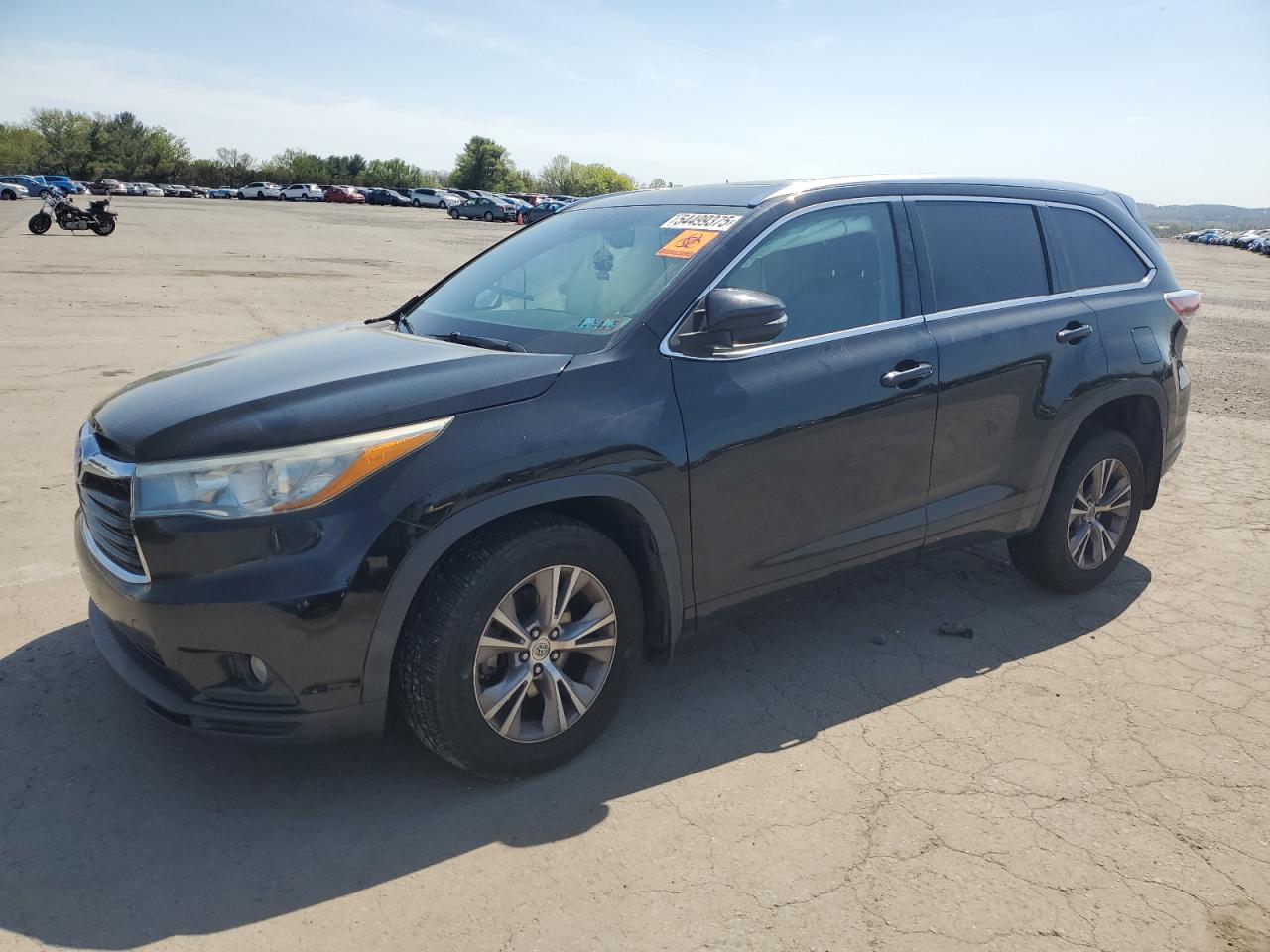 2015 Toyota Highlander Xle en Venta en Pennsburg, PA - All Over