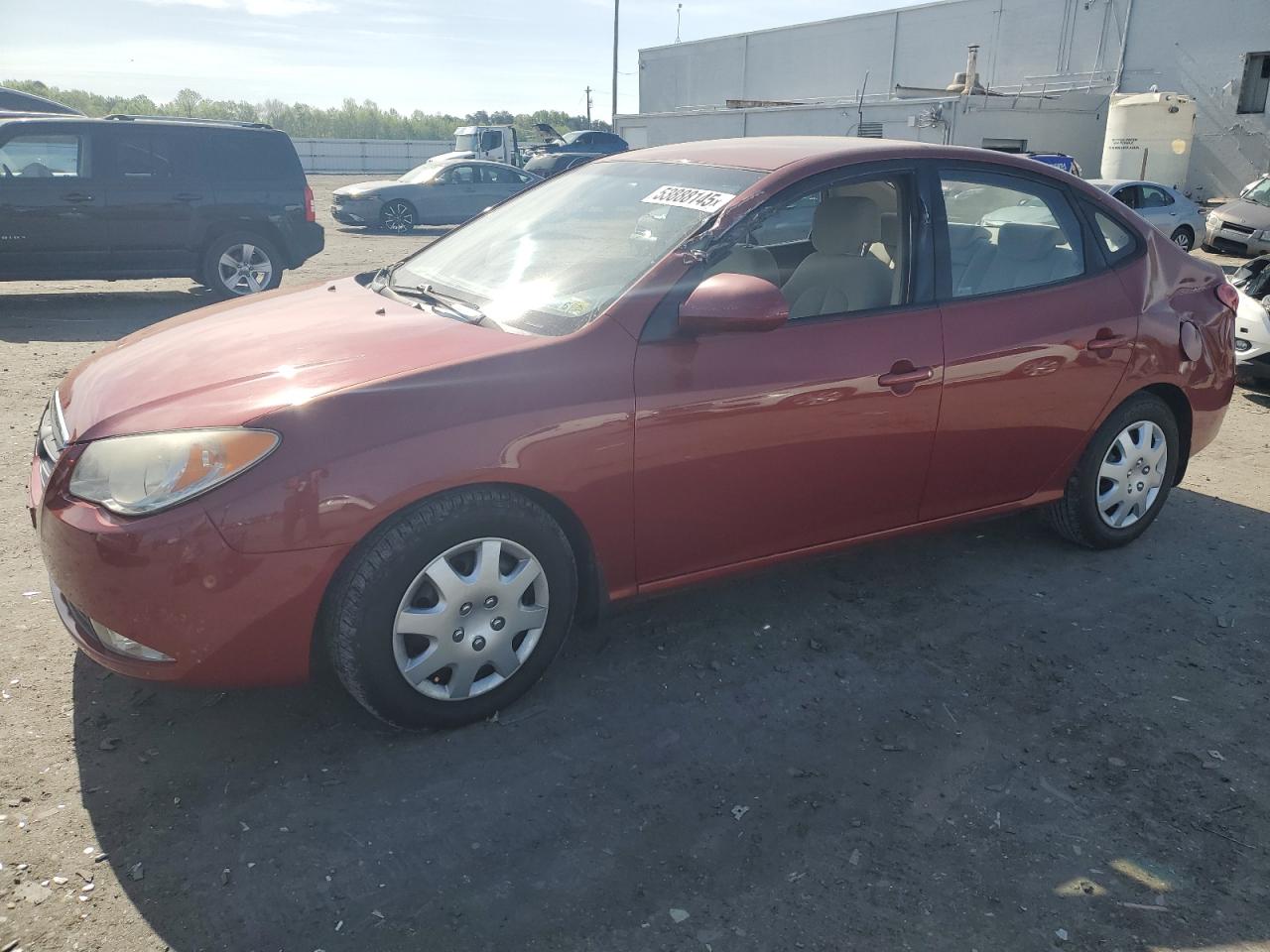 2008 Hyundai Elantra Gls en Venta en Fredericksburg, VA - Side
