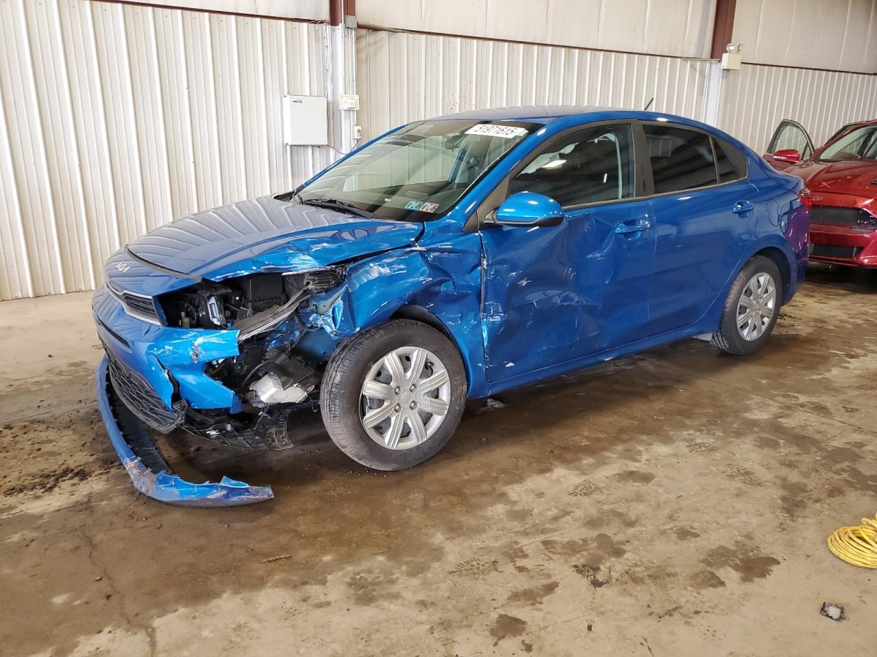 2022 Kia Rio Lx იყიდება Pennsburg-ში, PA - Front End