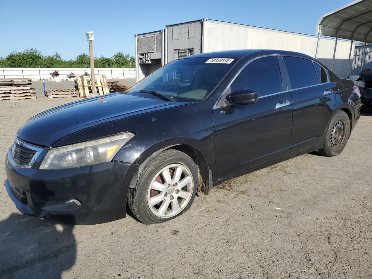2008 Honda Accord Ex de vânzare în Fresno, CA - Vandalism