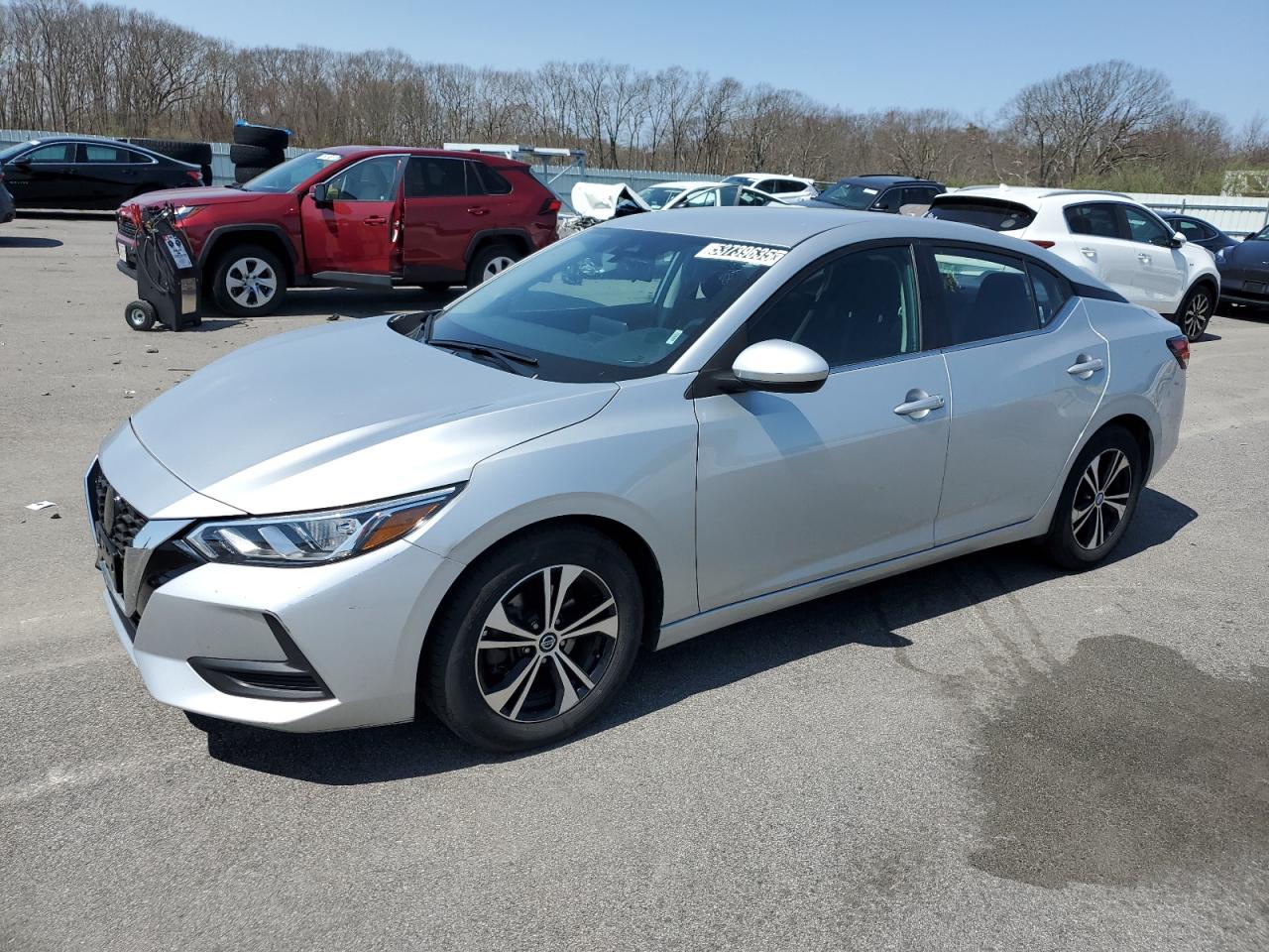 2023 Nissan Sentra Sv en Venta en Assonet, MA - Front End