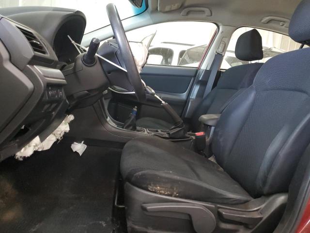  SUBARU IMPREZA 2014 Czerwony