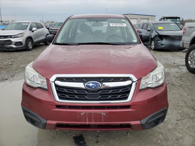  SUBARU FORESTER 2017 Червоний