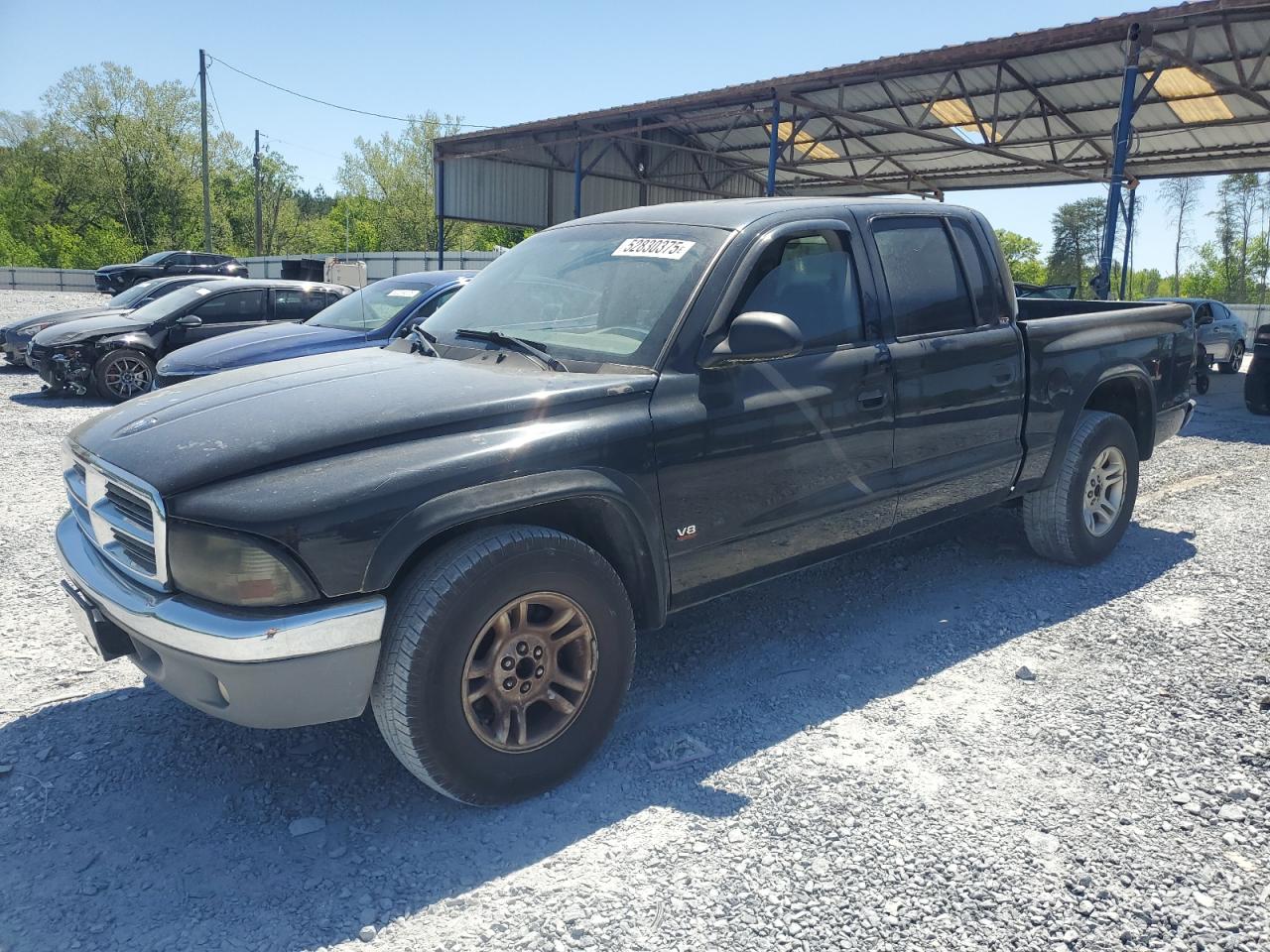2004 Dodge Dakota Quad Slt продається в Cartersville, GA - Minor Dent/Scratches