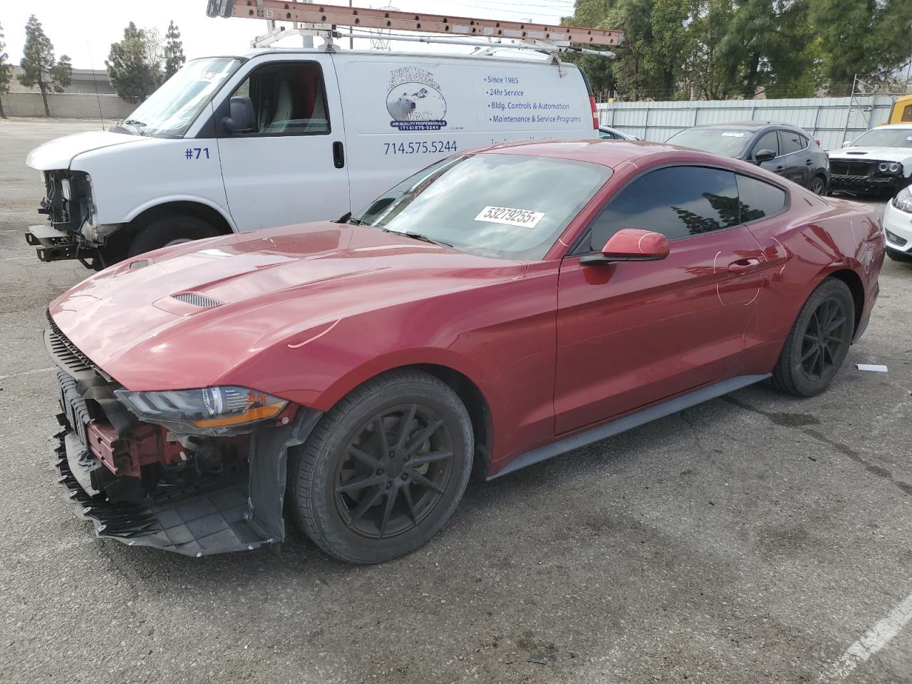 2018 Ford Mustang იყიდება Rancho Cucamonga-ში, CA - Front End