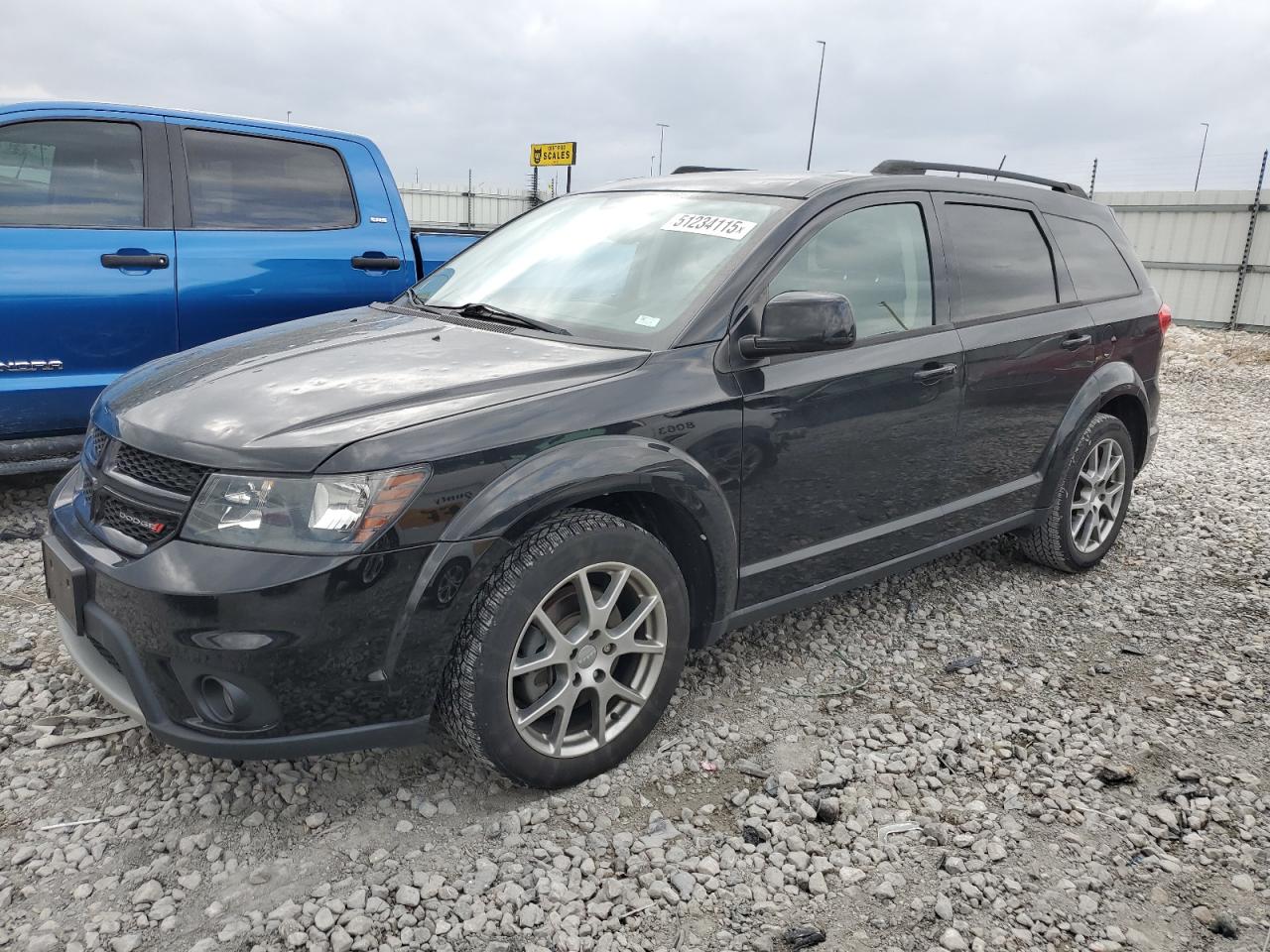 2017 Dodge Journey Gt de vânzare în Cahokia Heights, IL - Hail