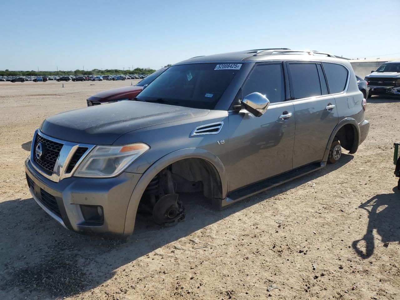 2017 Nissan Armada Sv للبيع في San Antonio، TX - Rear End