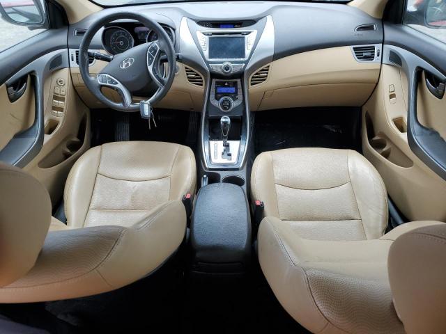  HYUNDAI ELANTRA 2013 Czerwony